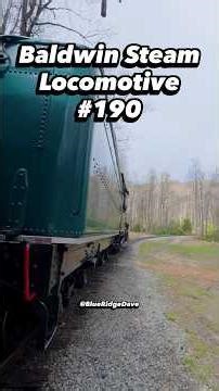 View Behind #190 Steam Locomotive at Tweetsie Railroad