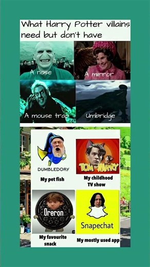 Magical Puns & Wizarding Woes: The Ultimate Harry Potter Crossover #harrypotter #shorts #shortsfeed