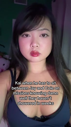 Kai would probably hog the bathroom doing his hair anyway💔 #ninjago #kaininjago