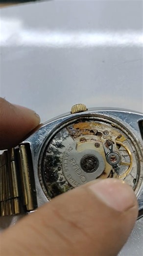 total damage rado 2836 #rado #repairing #handwatch