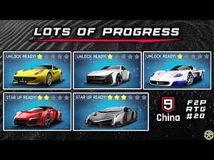 Asphalt 9 China | New cars, star-ups & lots of progress | F2P RTG #20