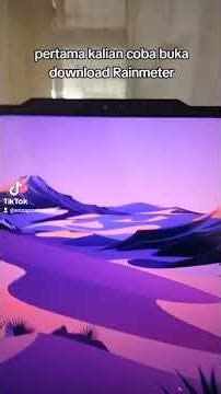 Cara menampilkan Detik di Windows 11 dengan Widget Rainmeter #shorts