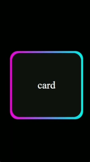 Gradient Animated Border Card Using HTML & CSS | Modern UI Design