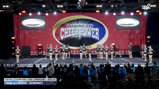 True Allstars - Intensity [2026 L4 Senior - D2 - Medium Day 2] 2026 Cheer Power Grand Nationals