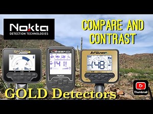 Can Nokta Metal DETECTors pick up GOLD Nuggets? Gold Finder, Gold Kruzer, Legend