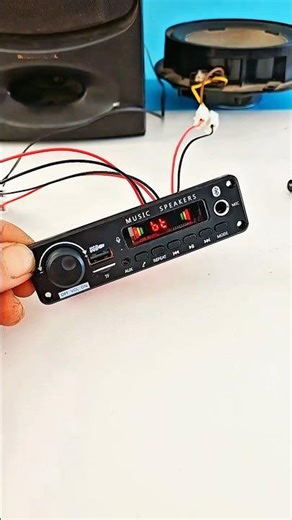 USB MP3 Bluetooth speaker module #electronicmusic #experiment #trending