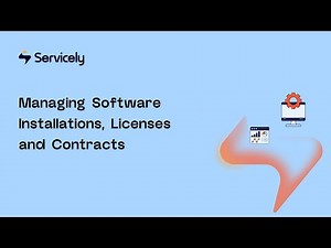 Managing Software Installations, Licenses and Contracts (ITAM Demo)