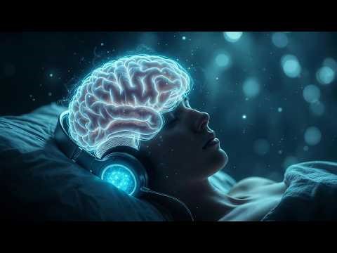 Alpha Waves: Heal Body & Deep sleep, stop over thinking (Black Screen)