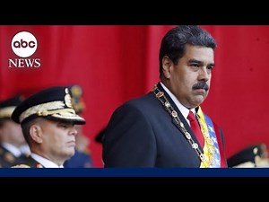Venezuela's president orders his navy to escort ships carrying oil