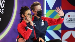 56K views · 2.1K reactions | Madison Chock and Evan Bates are ready to entertain and spread love and joy through ice dance at #WorldFigure Countdown To Worlds 2021 ⛸ #WorldFigure x #Stockholm2021 | U.S. Figure Skating | Facebook