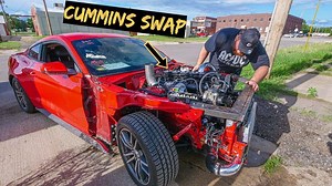 1.7M views · 26 reactions | First time ever our Cummins swapped mustang Drives and breaks. Instagram: https://www.instagram.com/westengw Facebook:https://www.facebook.com/westengw | Westen champlin | Facebook