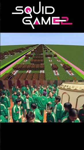 Squid Game Mingle Song (Minecraft Note Block Cover) #shorts