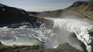 Stock Footage Waterfall On A Clear Day Live Wallpaper