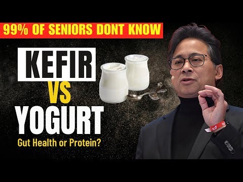Seniors: Should You Choose Kefir or Greek Yogurt for Better Health|Senior Health With Dr. William Li