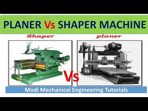 difference between planer and shaper | shaper vs planer machine | planer vs shaper | Machining