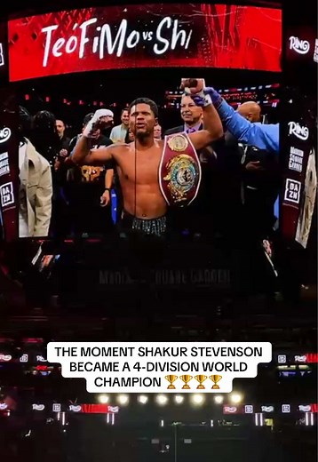 Shakur Stevenson Dominates Teofimo Lopez in Championship Fight