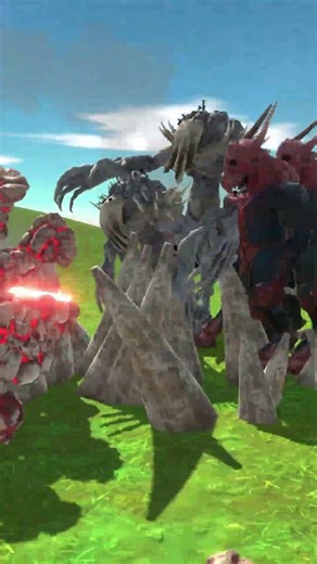 LAVA GOLEM VS INFERNAL SPACE - Animal Revolt Battle Simulator