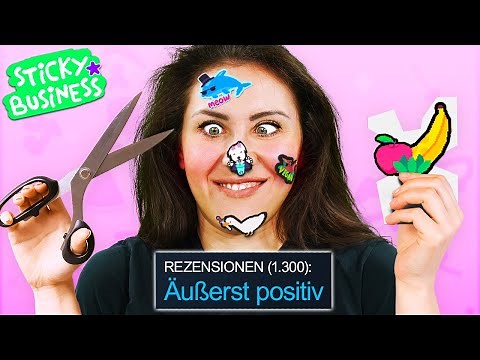 Sticker erstellen war nie so beruhigend! Sticky Business