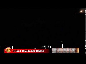 10 Ball Crackling Candle