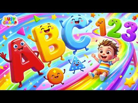 Toddler Learning Activities for 3 Year Olds at Home | Learn ABC Phonics Shapes Numbers Colors