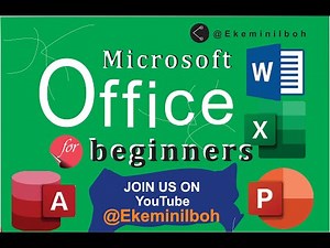 How to use Microsoft Office Word (Practical) for beginners: Video 1 | Best way to Microsoft Word.