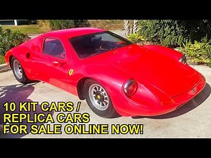 10 KIT CARS / REPLICAS for Sale Online Now Across North America, Links to the Ads included Below