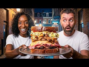 Brits Try The Historic Pittsburgh Sandwich That Built America!