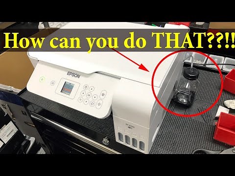 Fix Epson ET-2720 Waste Ink Pad "End of Life" - Install External Waste Tank with EcoTank Supertank