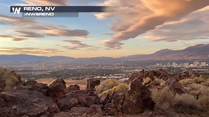 7.7K views · 66 reactions | Oooh, Ahhh  Check out these lenticular clouds over Reno, Nevada this week. These clouds form when upper-level winds strengthen, moisture increases, and stable air exists above the clouds. We usually see these clouds in fall, winter, and spring. | WeatherNation | Facebook