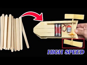 Build AMAZING Popsicle Stick Boats in 5 Minutes