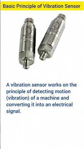 Basic Principle of Vibration Sensor | Instrumentation Explained Simply #skillsetautomation
