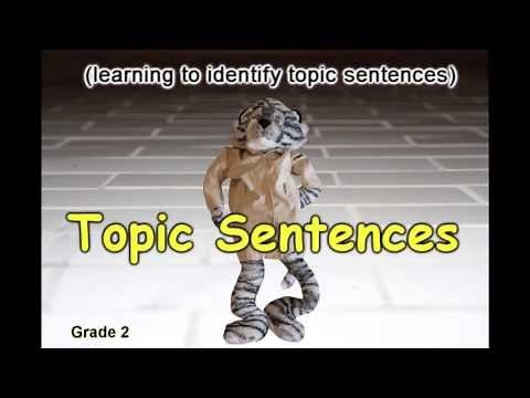 Grade 2 - Topic Sentences Video A