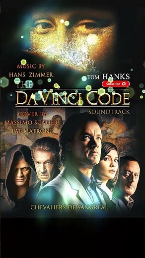 The Da Vinci Code Soundtrack: Chevaliers de Sangreal - Hans Zimmer #shorts