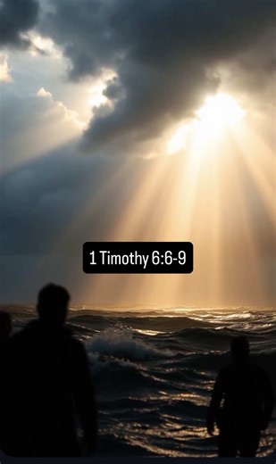 1 Timothy 6:6-9 - Finding Peace in Contentment: Reflect on the wisdom of 1 Timothy 6:6-9, which emphasizes the value of godliness and contentment. In today's fast-paced world, let us remember what truly matters and find peace in the simple blessings we have. #faith #bibleverse #Jesus #contentment #wisdom