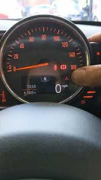 2017 mini Cooper brake light reset