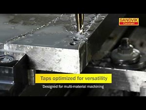 CoroTap - Top performance tapping tools from Sandvik Coromant