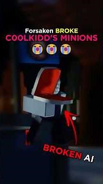 c00lkidd's minions are BROKEN… (literally) #roblox #forsaken #forsakenroblox
