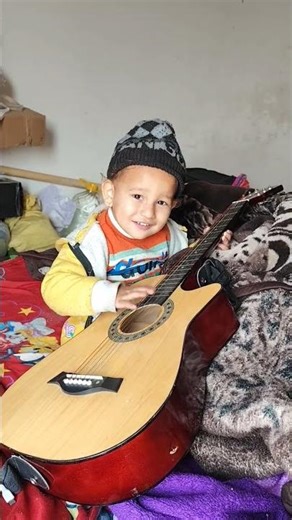 Cute baby,😍😂| Funny baby video || guitar | #viral #shorts #shortvideo #short #guitar #singing #baby