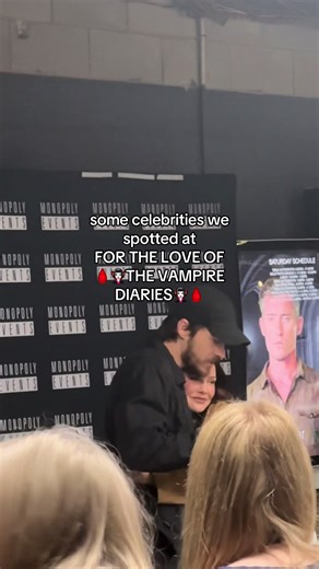 Celebrities Spotted at The Vampire Diaries Comic Con