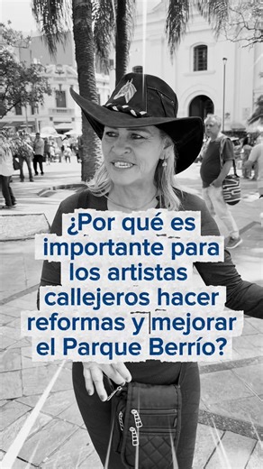 Street artists in Berrío Park👷🤩