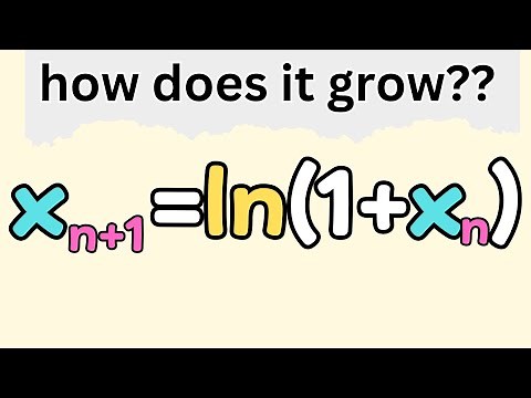 on the growth of a nice recursive sequence