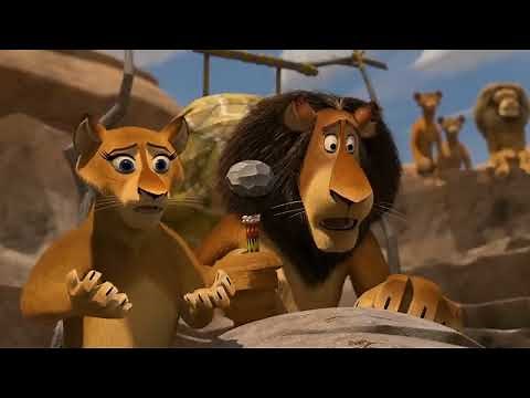Madagascar: Escape 2 Africa (2008) - Alex vs. Teetsi (2010 Deleted Version)