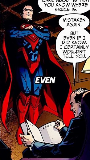 Alfred’s Aura Was So Powerful… Even Superman Took Him Seriously! #AlfredPennyworth #comic #usa