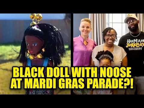 Black Child Catches Racist Doll in Noose at Mardi Gras Parade, Parents Outraged