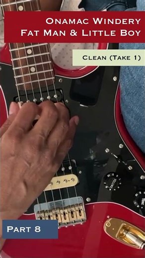 Onamac Fat Man Little Boy pickup tone check: pure warmth (clean tone)