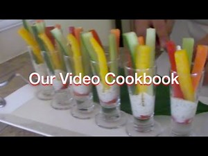 How to make Micro Crudités - Finger Food Recipe | Our Video Cookbook #100
