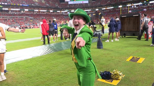 One-on-one with the fourth-ever female Notre Dame Leprechaun