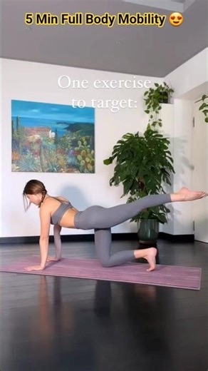 One Exercise 🔥for FULL BODY Mobility 💪 🧘 #flexibility #fullbodyworkout #yoga #shorts