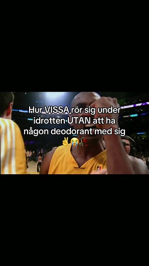 Idrotten: Deodorant-glömda rörelser 😂