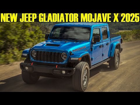 2025 New Jeep Gladiator Mojave X - Review!